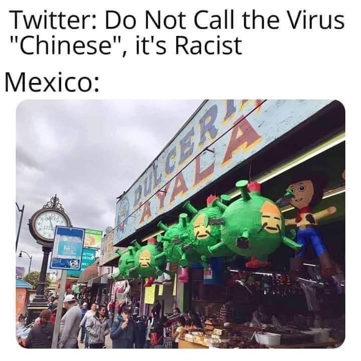 follow us on twitter - Twitter Do Not Call the Virus "Chinese", it's Racist Mexico