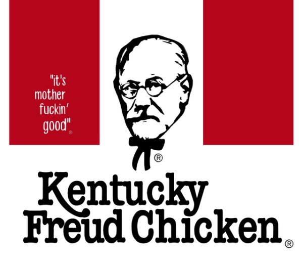 human behavior - "it's mother fuckin' good" Kentucky Freud Chicken