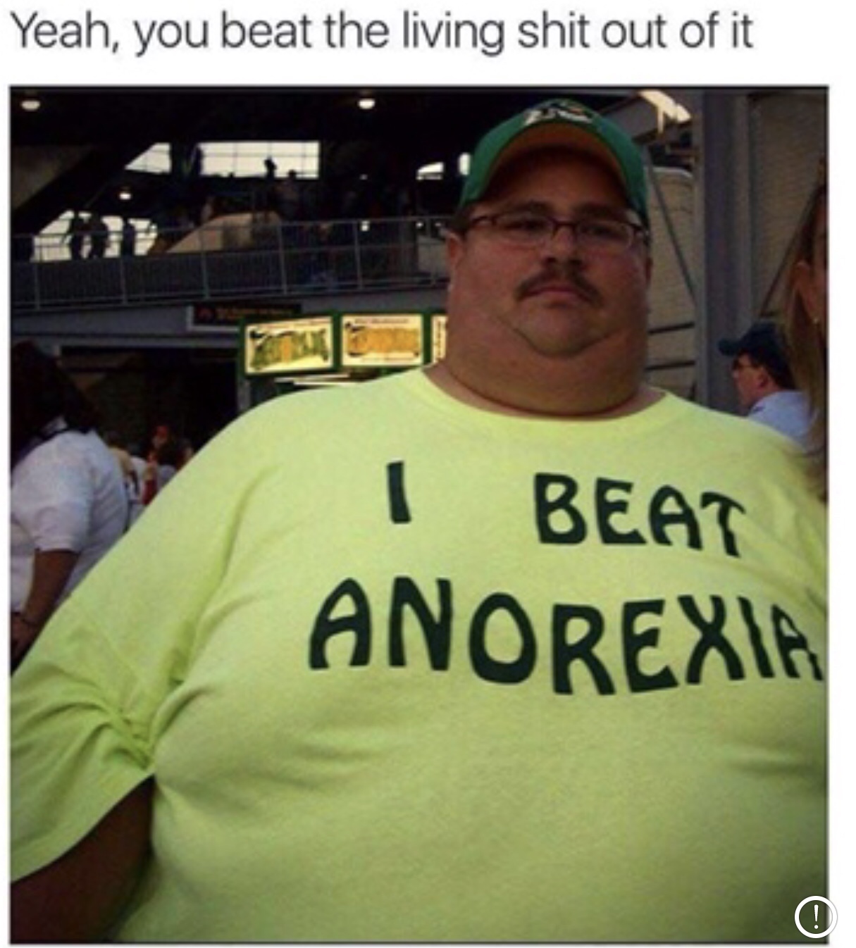 beat anorexia - Yeah, you beat the living shit out of it 1 Beat Anorexia