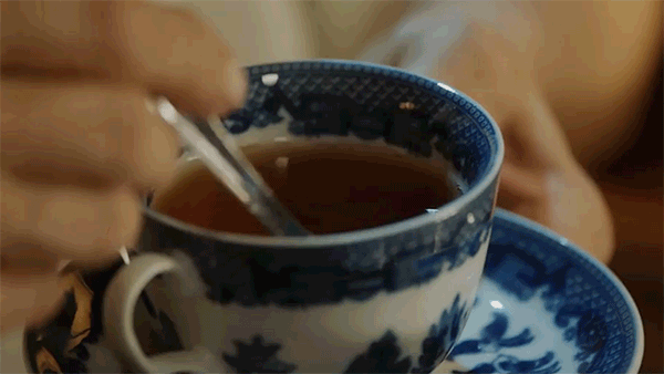 get out tea cup gif