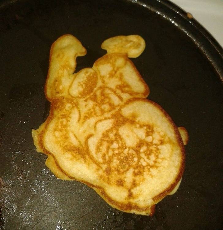funny shaped pancakes