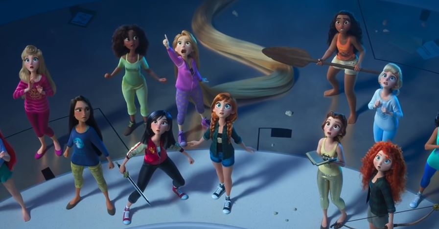 disney princess rescue ralph - wreck-it ralph 2 animated movie rescue scene