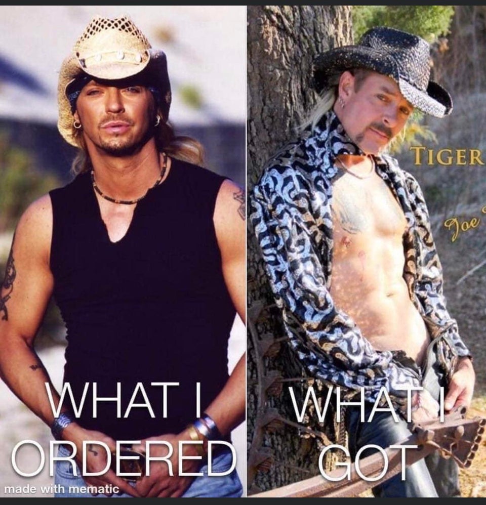bret michaels beach - Tiger Joe What I What Ordered made with mematic