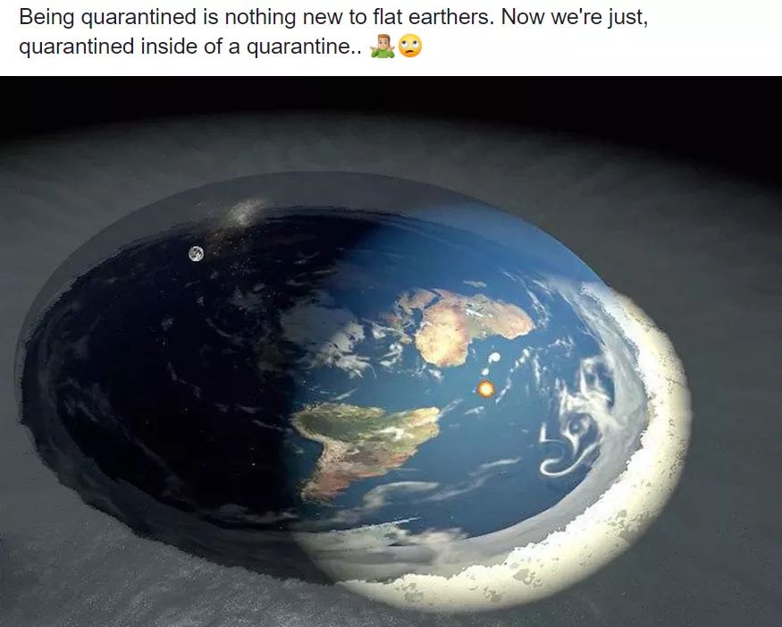 ice wall antarctica flat earth - Being quarantined is nothing new to flat earthers. Now we're just, quarantined inside of a quarantine..