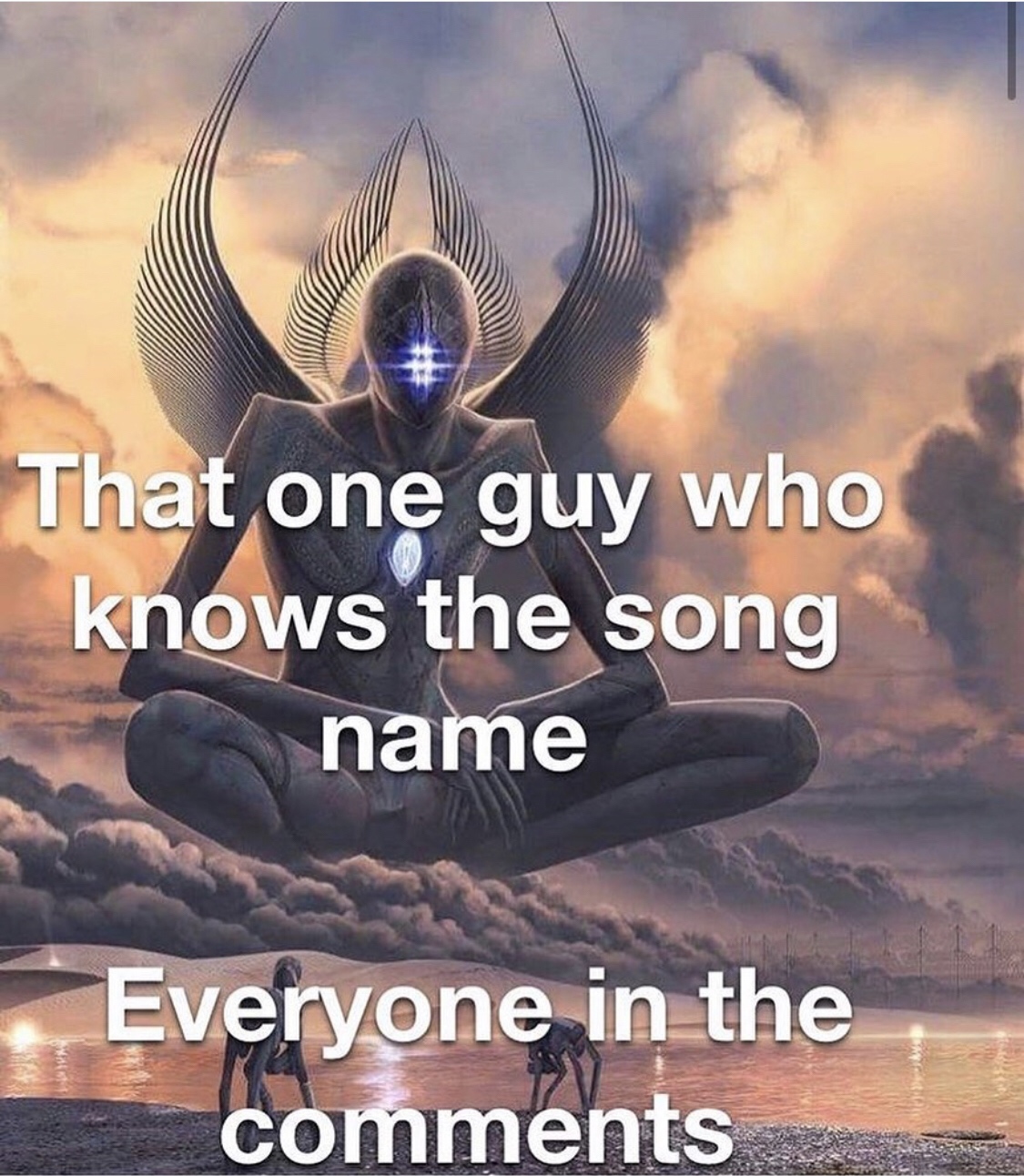 meme archivist - That one guy who knows the song name Everyone in the