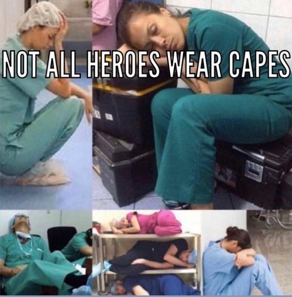 god bless healthcare workers - Not All Heroes Wear Capes