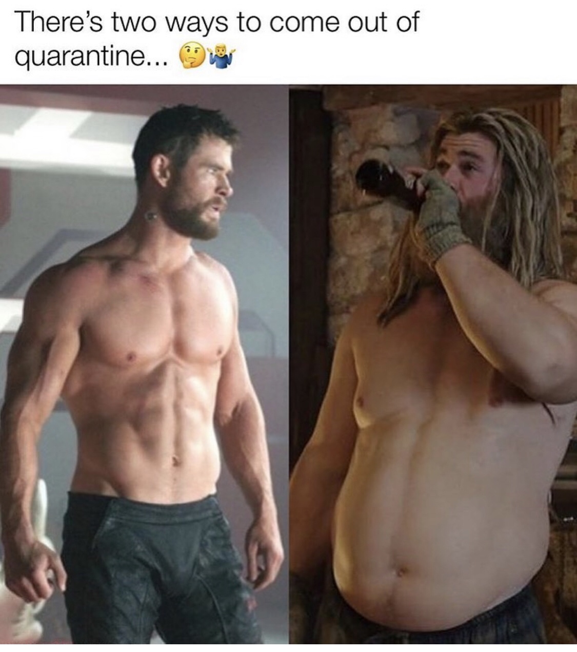 thor body - There's two ways to come out of quarantine... 9