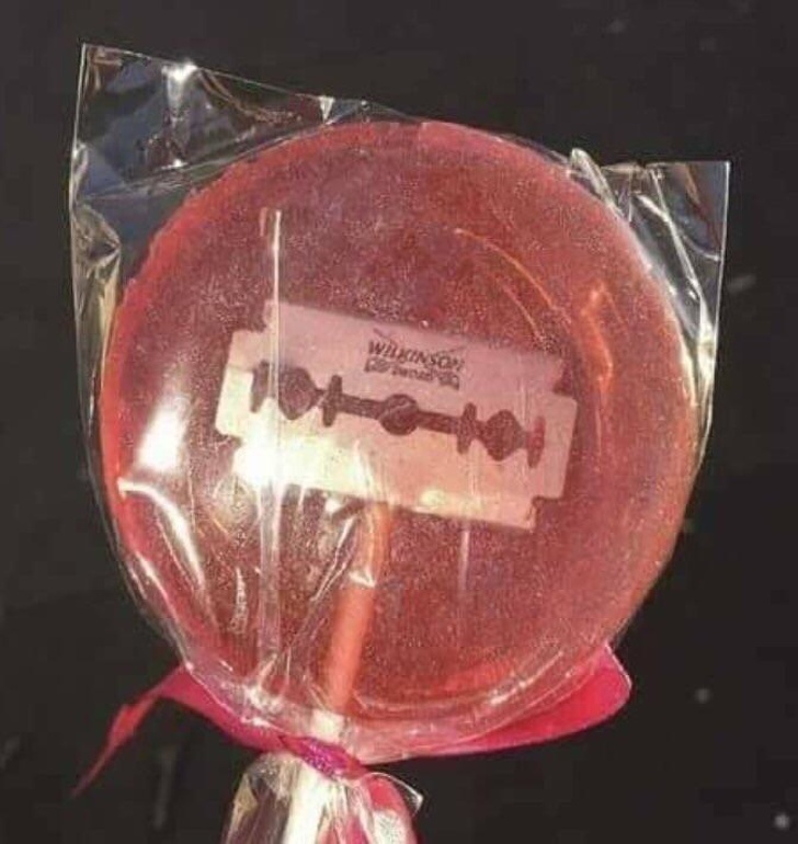 That’s definitely not something you want to get as a bonus in your lollipop.