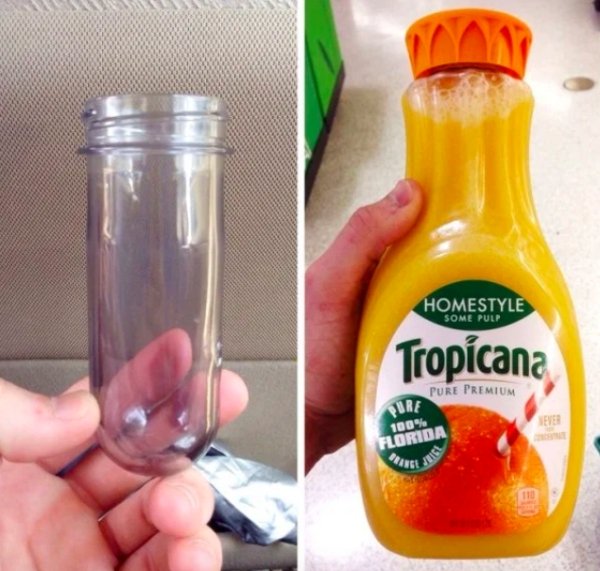 tropicana orange juice - Homestyle Some Pulp Tropicana Pure Premium Ire 100% Florida Cine