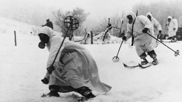 Finnish rangers during the Winter War, 1939-1940