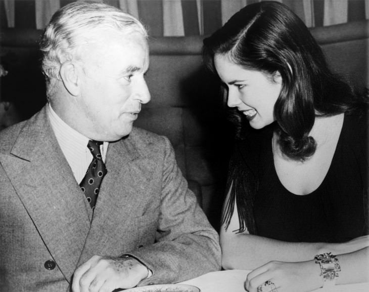 One Mr. Charlie Chaplin, with his wife, Una (1944)