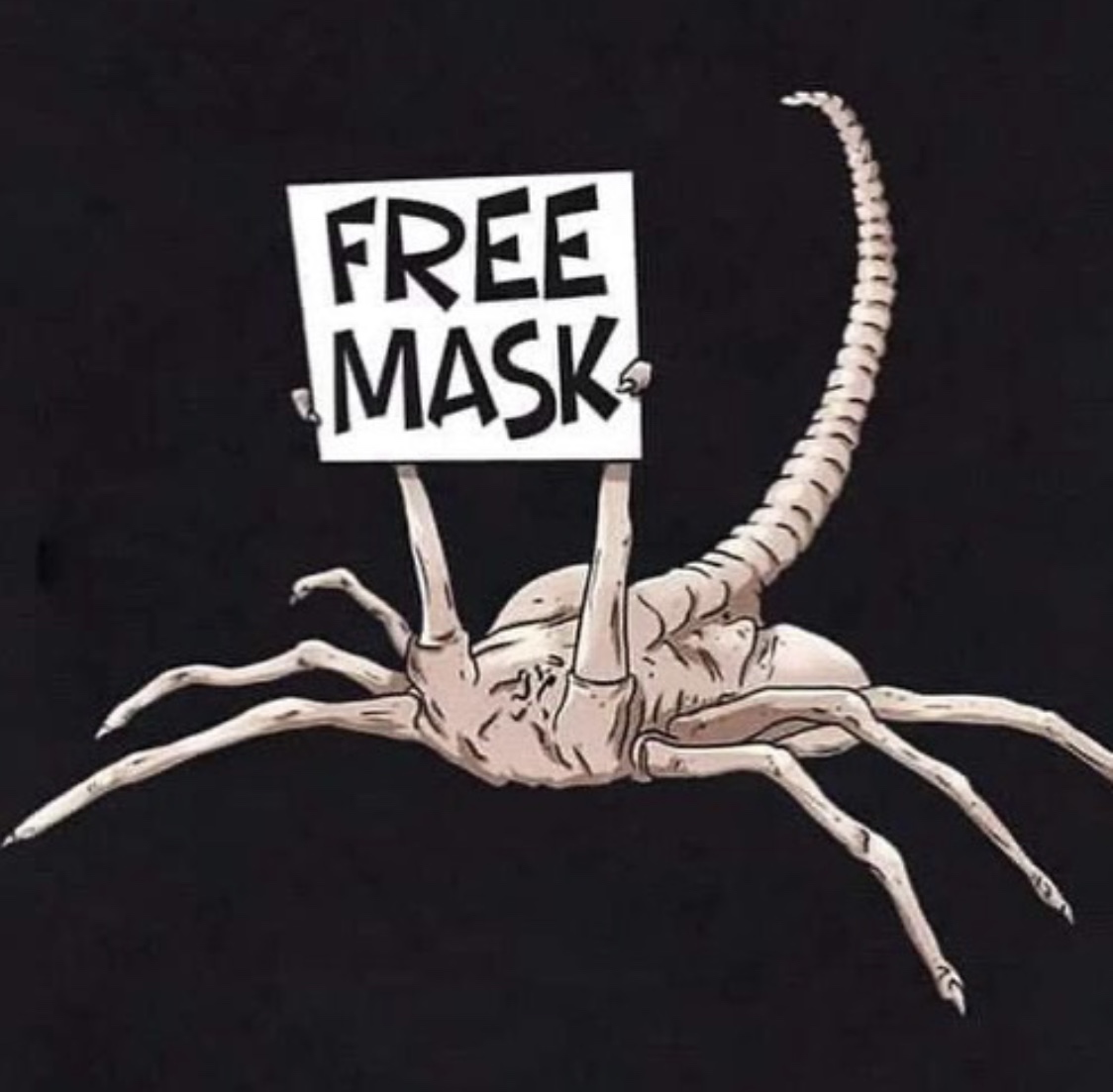 free hugs scorpion - Free Mask