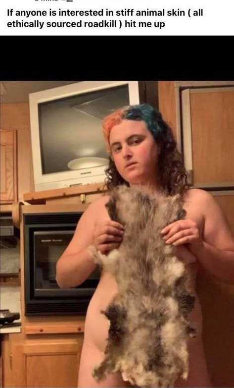 fur - If anyone is interested in stiff animal skin all ethically sourced roadkill hit me up