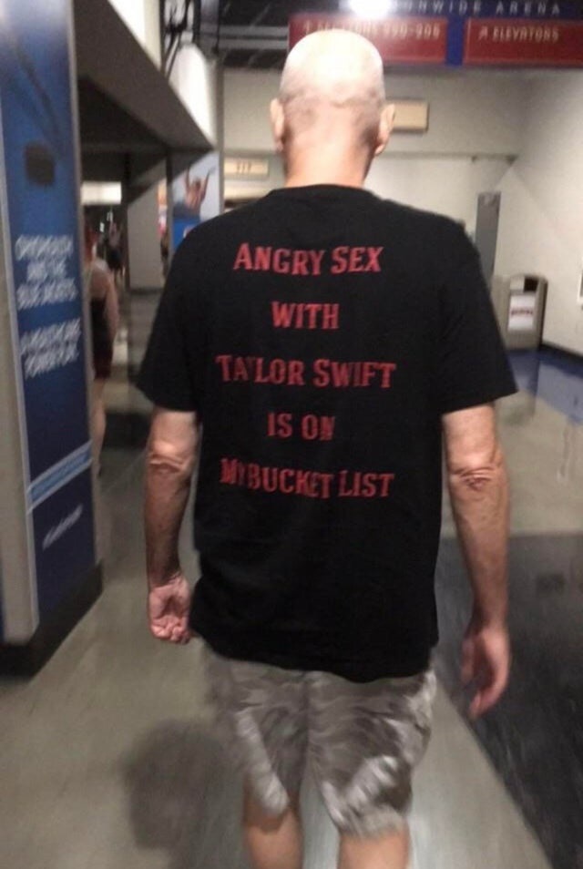 t shirt - Nwide Arena 906 A Heyrtons Angry Sex With Ta Lor Swift Is On Mbucket List