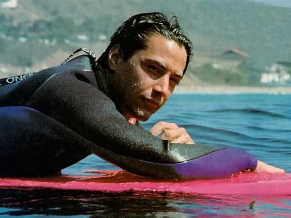 keanu reeves surfing - One
