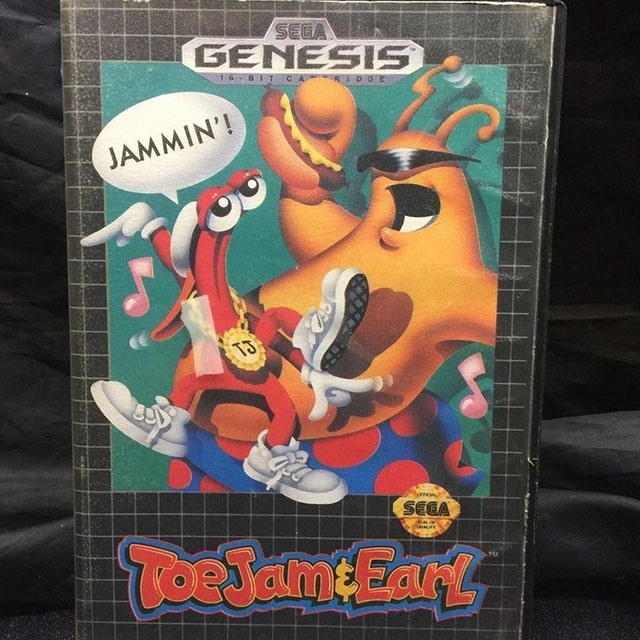 mega drive toejam and earl - Sega Genesis 16 Tt C Rudo Jammin! Sega HVORJamt Earl