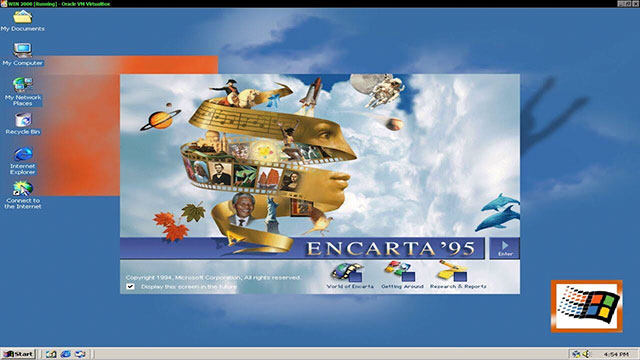 encarta 95 - Win My Documents My Computer ENCARTA95 Com Sa Start