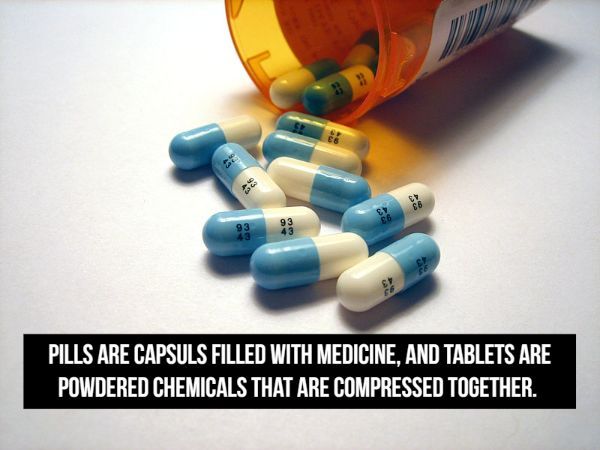 antidepressants medicine - Pills Are Capsuls Filled With Medicine, And Tablets Are Powdered Chemicals That Are Compressed Together.