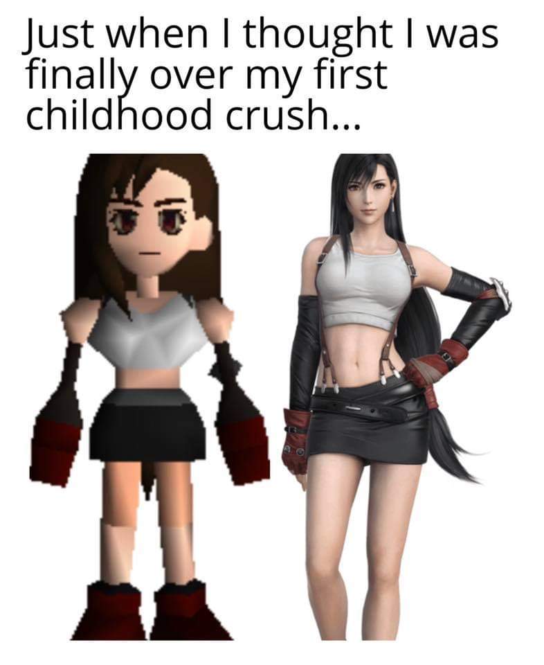 tifa costume - Just when I thought I was finally over my first childhood crush...