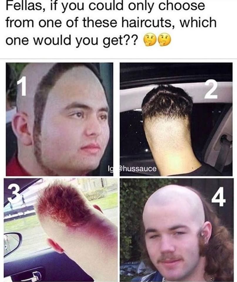 choose your fighter meme - Fellas, if you could only choose from one of these haircuts, which one would you get?? 99 Bhussauce