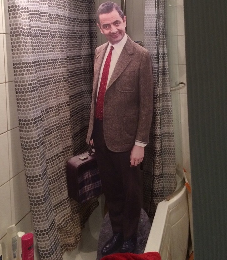 mr bean cutout