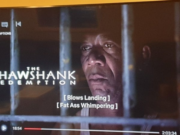 film - Lyk Ptions Th Hawshank Blows Landing Fat Ass Whimpering 34