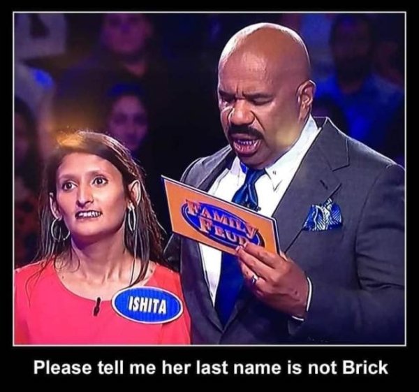 photo caption - Ishita Please tell me her last name is not Brick