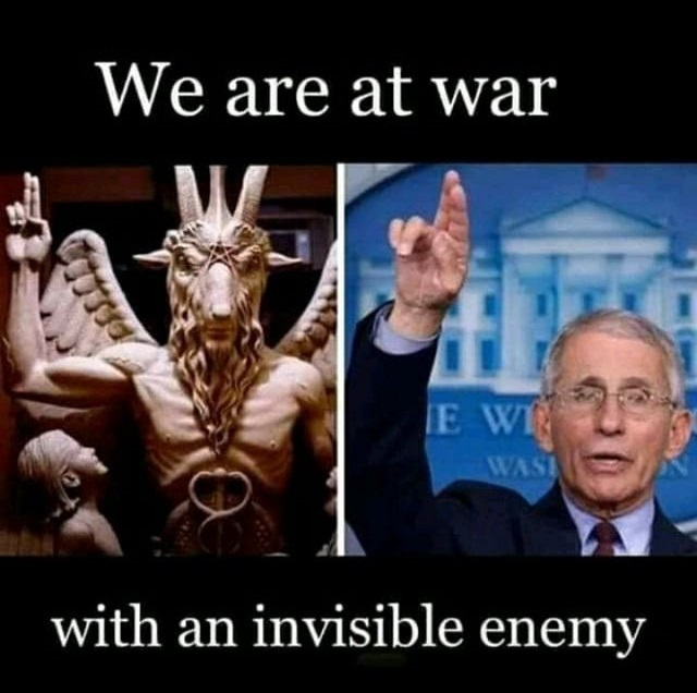 Anthony Fauci - We are at war E W with an invisible enemy