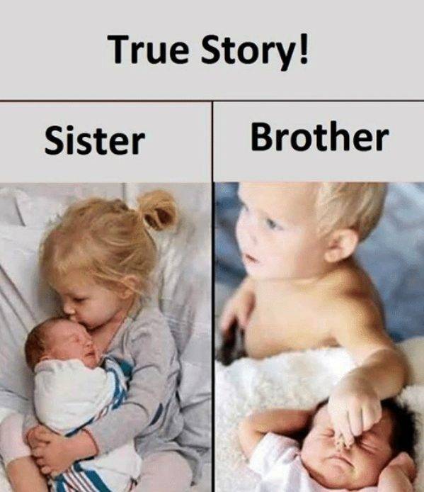 difference between a big sister - True Story! Sister Brother