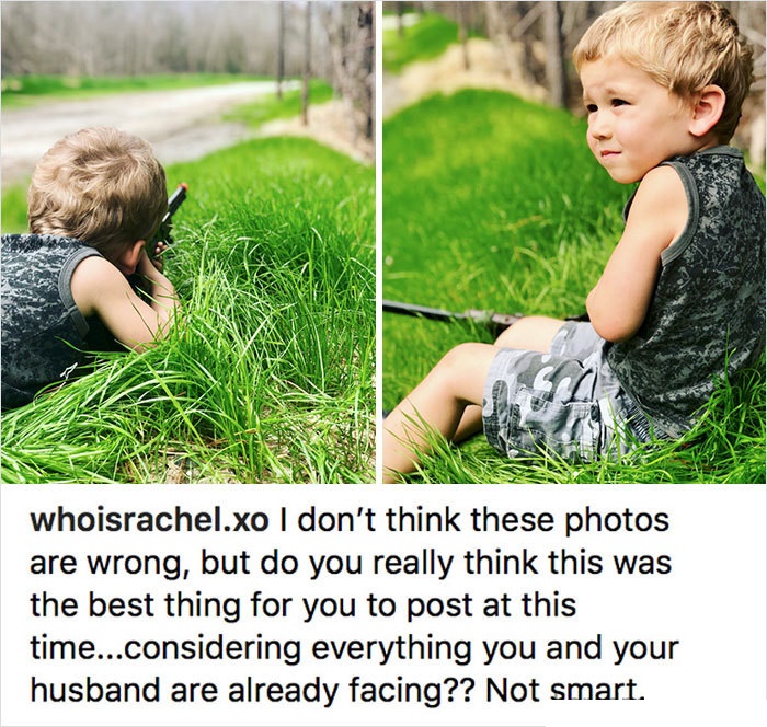 grass - whoisrachel.xo I don't think these photos are wrong, but do you really think this was the best thing for you to post at this time...considering everything you and your husband are already facing?? Not smart.