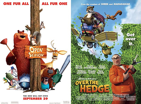 open season over the hedge - One Fur All All Fur One From the creators of Shrek and Madagascar Get Los Open Season Mes Shandling Sarem Hainer See More DRUks Verther Hedge The Odd Will Get Even September 29 Sau Gore Bulmasok Farmers