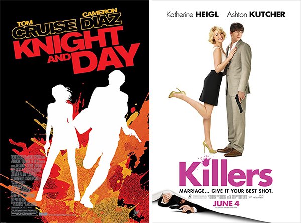 killers movie poster - Cameron Katherine Heigl Ashton Kutcher Cruise Diaz Bes Ver Killers Marriage... Give It Your Best Shot. Poor June 4