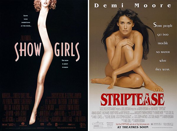 poster - Demi Moore Some people Get Into Trouble Show Girls No Matter What ThEY Wear. Striptease O N The Interesting T Sexobitelmorelleborineusebiorstelse And Sengites Retroffensoreigners Oroshee Ibs He Cierres Tessure Set Was Publin Saltar A e Vette Stra