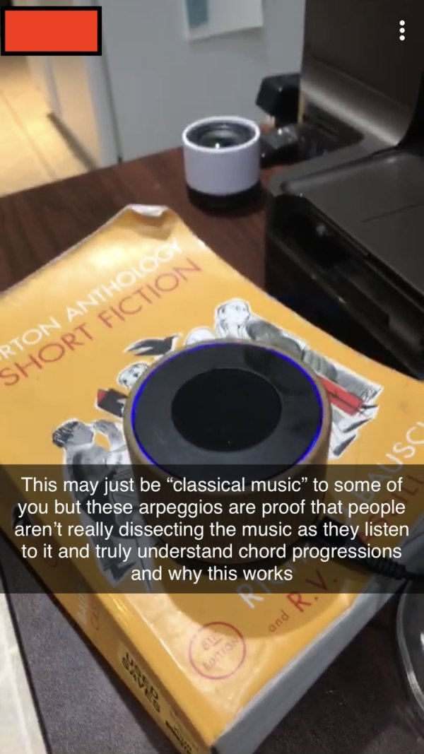 Rton Anthology Short Fiction This may just be "classical music" to some of you but these arpeggios are proof that people aren't really dissecting the music as they listen to it and truly understand chord progressions and why this works and