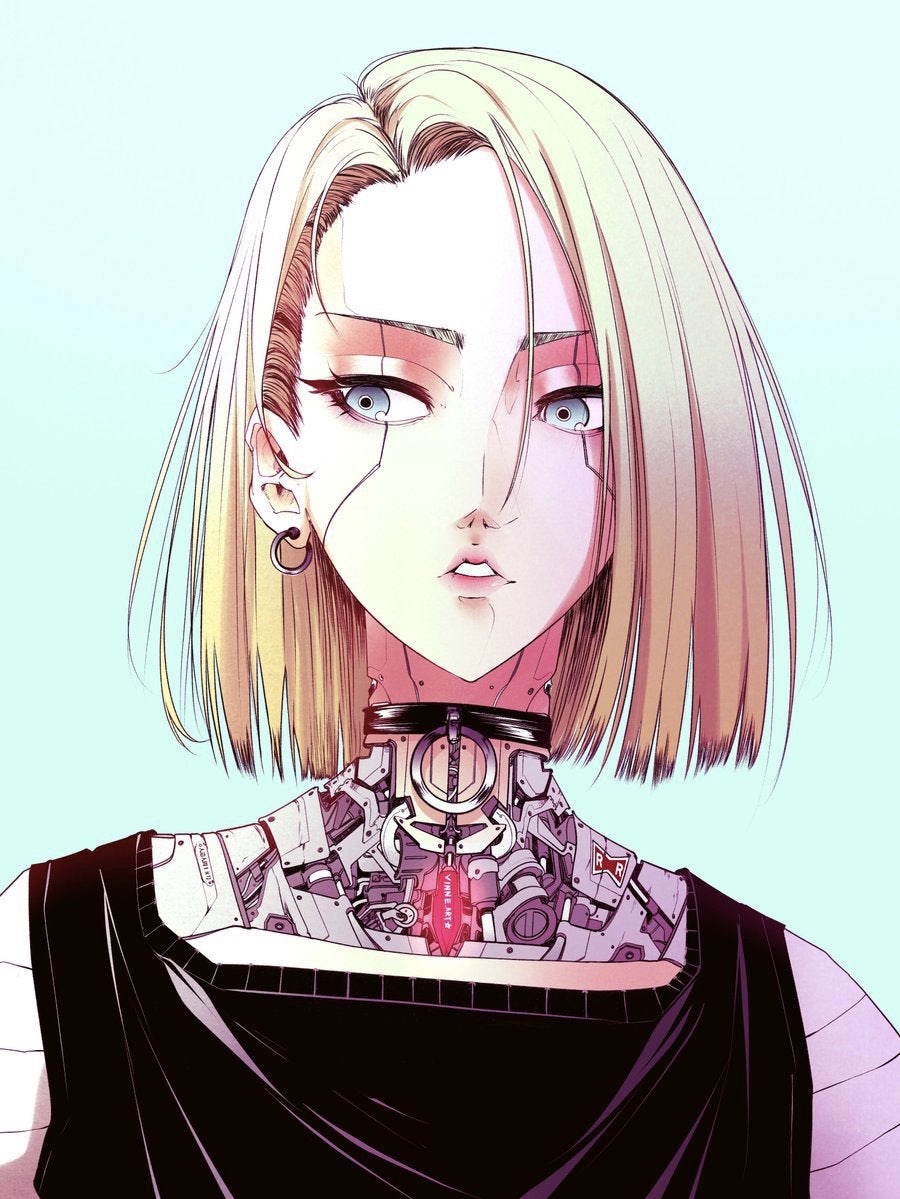 funny pics and memes - vinne art android 18