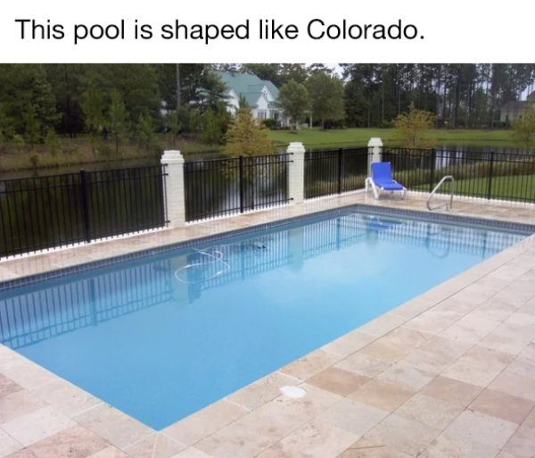 16 x 33 pool - This pool is shaped Colorado.