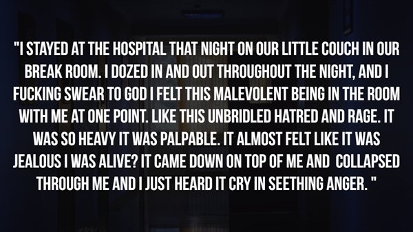 15 Hospital Workers Share Their Paranormal Experiences.