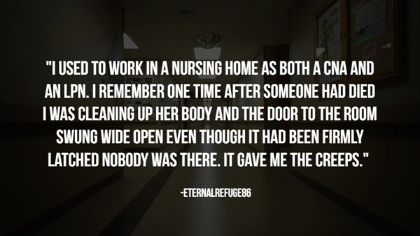 15 Hospital Workers Share Their Paranormal Experiences.