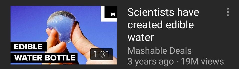 halstrup walcher - Scientists have created edible water Mashable Deals 3 years ago. 19M views Edible Water Bottle