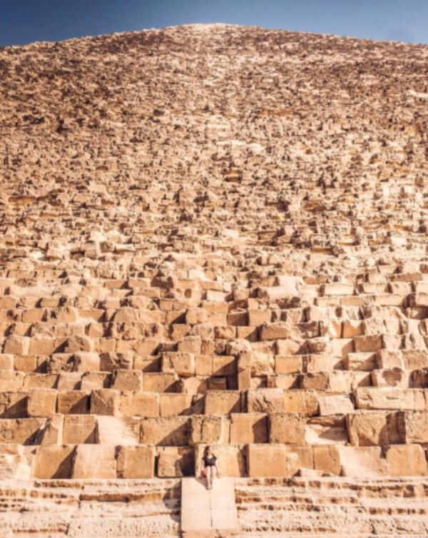 pyramids of giza up close