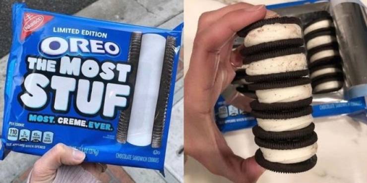 most stuffed oreo - Limited Edition Oreo The Most Stuf Most. Creme.Ever. T Chocolate Saisonnes