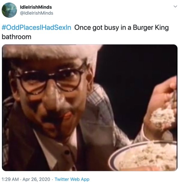 humpty hump - IdlelrishMinds Minds Once got busy in a Burger King bathroom Twitter Web App