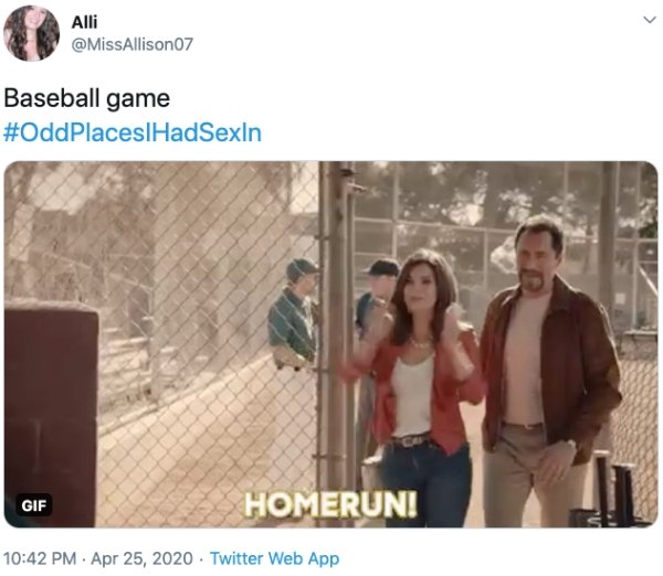 video - Alli Baseball game HadSexln Gif Homerun! . Twitter Web App