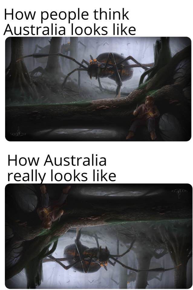 people think australia looks like - How people think Australia looks How Australia really looks