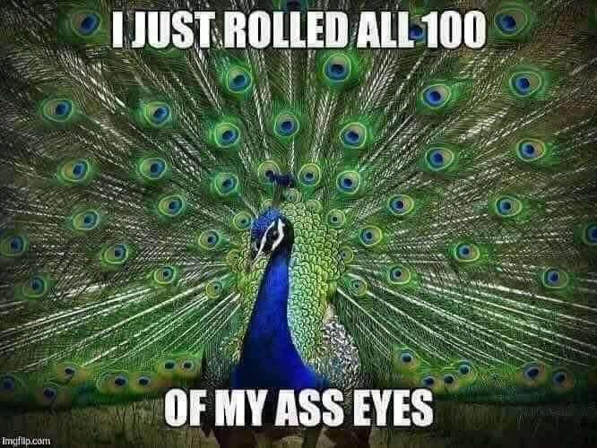 rolling all my ass eyes - S Tjust Rolled All 100 Of My Ass Eyes Indflip.com