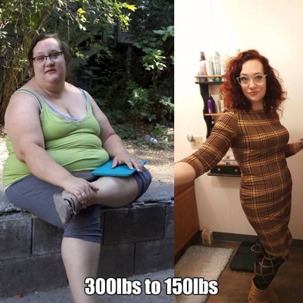 Weight loss - 300lbs to 150lbs