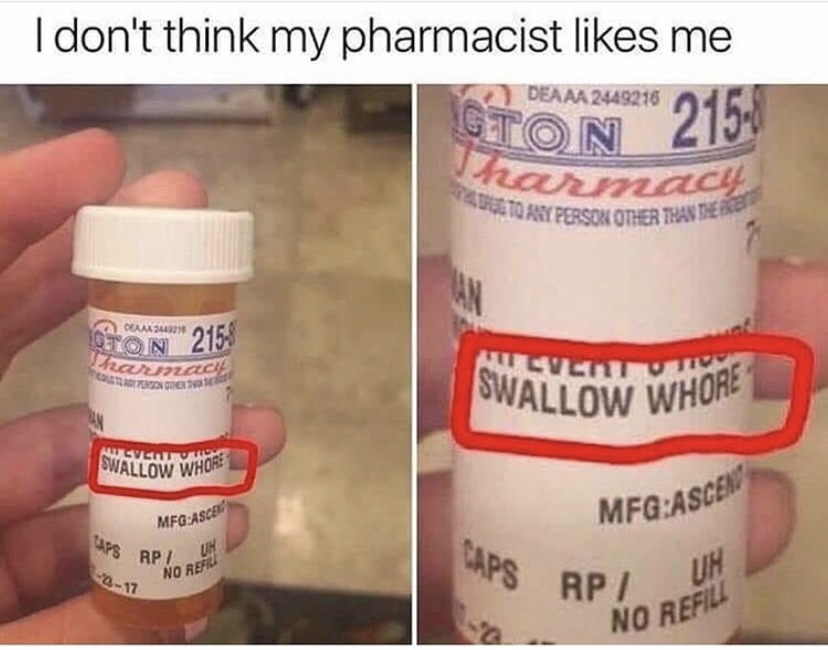 drug - I don't think my pharmacist me Deaaa 2449216 Dlama 249218 215. Gton 20 cm To Rr Persin Other Thandere cermat 215 Gton 210 harzach Swallow Whore Austu Swallow Whor MfgAsce MfgAscen 4P8 Rp Rp! Ur Caps No Reru Rpi Uh No Refill
