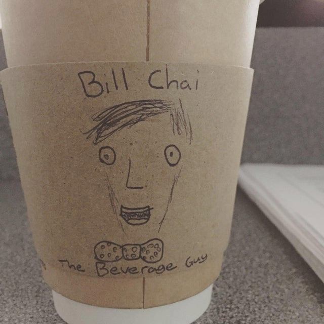 coffee cup sleeve - Bill Chai The Beverage Guy 03