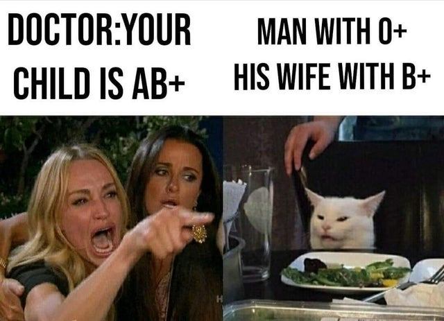 white trash slimfast meme - DoctorYour Child Is Ab Man With O His Wife With B