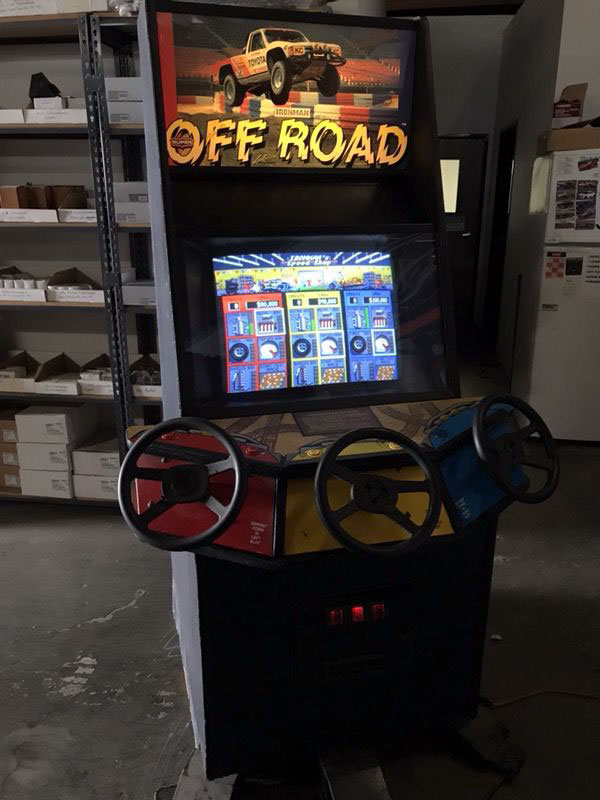 video game arcade cabinet - Ironman Off Road